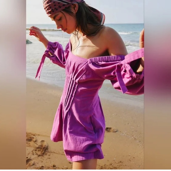 NWT Free People Cerise Mini Dress Size S - Picture 2 of 12